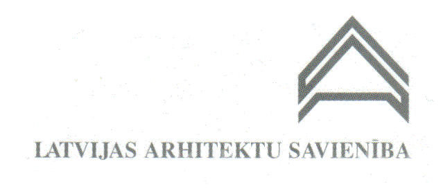 Latvijas arhitektu savienības logo